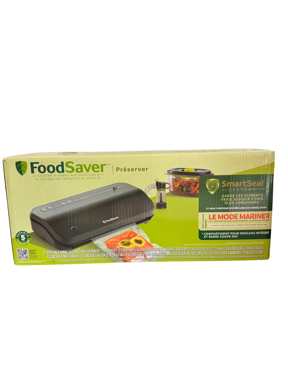 FoodSaver Vacuum Sealer Machine - Green